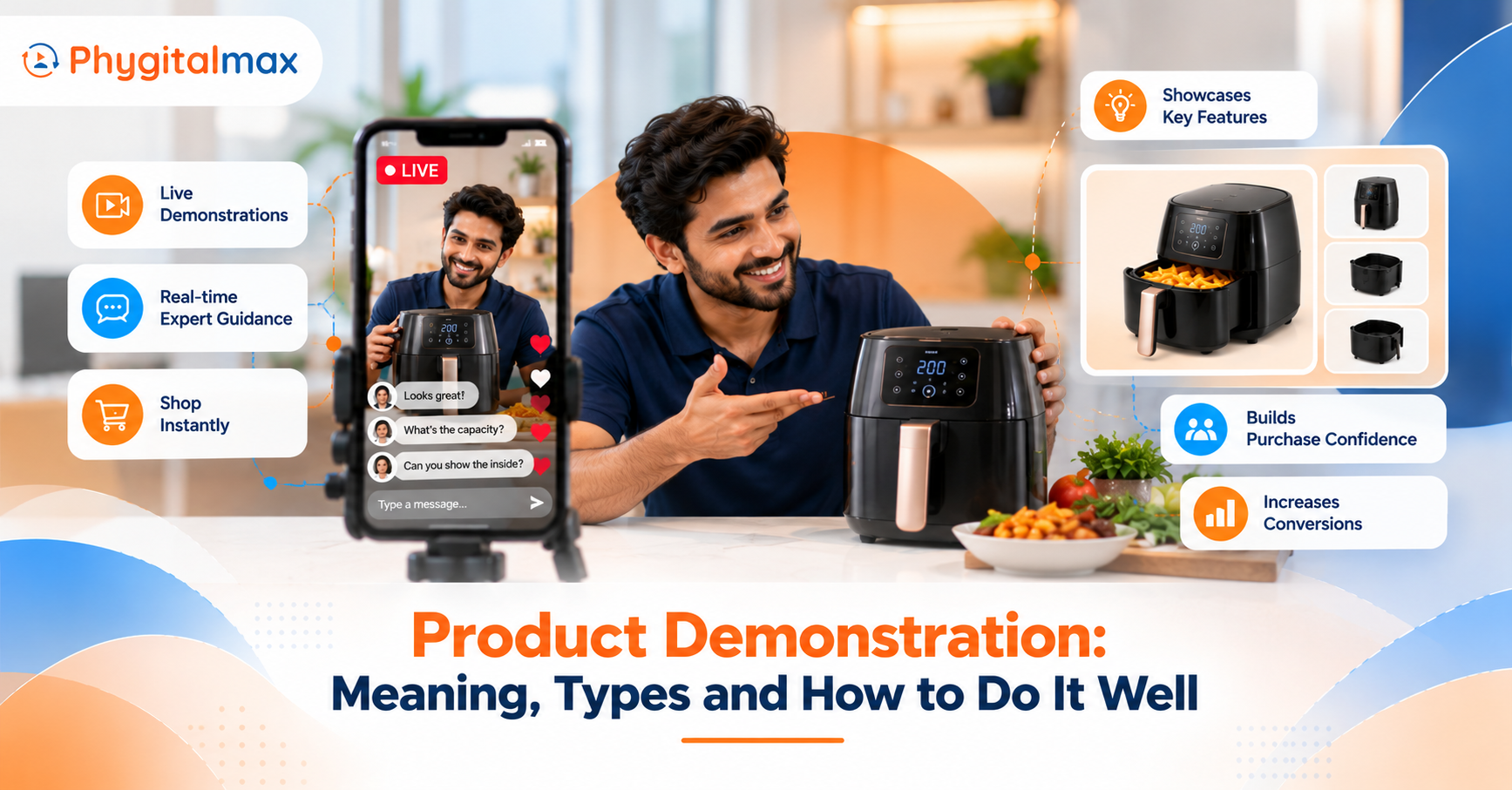 Product Demonstration: Meaning, Types and How to Do It Well - Phygitalmax